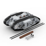 WWI German Captured Mark IV Heavy Tank