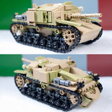 WW2 Italian Army M13/40 tank / Semovente da 75/18