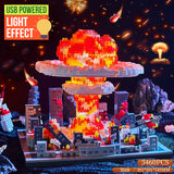 US Nuclear weapon atomic bomb Hiroshima micro block w/ usb light