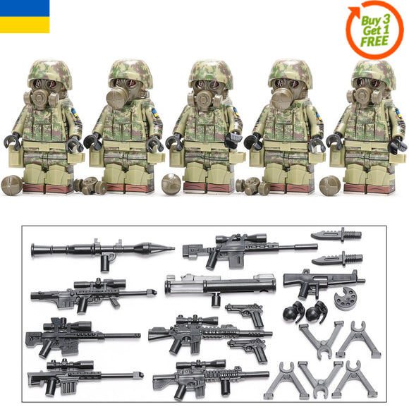 Russo-Ukrainian War - Ukrainian Special Force Soldier - [5] FIGURES -