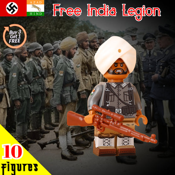 WW2 German Army - Free India Legion soldier - [10] FIGURES