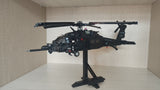 US Sikorsky MH-60L DAP Black Hawk Special Forces helicopter w/ UV stickers [MOC construction brick toy] (Copy)