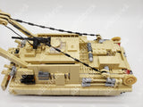 US Army M88A2 Hercules Armored Recovery vehicle [MOC construction brick toy]