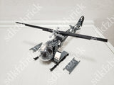 US Bell H-13 Sioux MASH Helicopter [MOC construction brick toy]