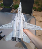 US Grumman F-14 Tomcat fighter - Large [MOC construction brick toy]
