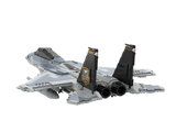 USAF Boeing F-15C 493rd FS Fighter [MOC construction brick toy]