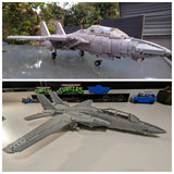US Grumman F-14 Tomcat fighter - Large [MOC construction brick toy]