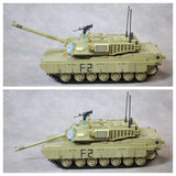 US M1070 HETS Heavy Equipment Transport Semi-Trailer + M1A1 Tank [MOC construction brick toy]