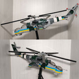 Mi-24V Hind E Ukrainian Helicopter Gunship [MOC construction brick toy]