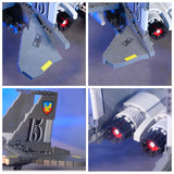 F-15E Strike Eagle fighter [MOC construction brick toy]