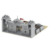WW2 Berlin Paliament street battle scene [MOC construction brick toy]