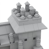 WW2 Berlin Paliament street battle scene [MOC construction brick toy]