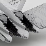 US YF-23 Grey Ghost Black Widow II stealth fighter [MOC construction brick toy]