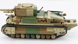 WW2 Japanese Type 89 I-Go medium tank [MOC construction brick toy]