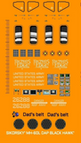 US Sikorsky MH-60L DAP Black Hawk Special Forces helicopter w/ UV stickers [MOC construction brick toy] (Copy)