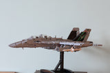 US EA-18G Growler electronic warfare aircraft VAQ-135 [MOC construction brick toy]