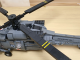 Sikorsky HH-60M Black Hawk US Army Medevac Helicopter [MOC construction brick toy]