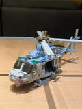 Bell UH-1Y Venom Medium Utility Helicopter - Blue [MOC construction brick toy]