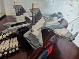 Russian Sukhoi Su-27 Flanker [MOC construction brick toy]