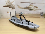 US Navy SEAL Special Ops 11M NSW RHIB Rigid Hull Inflatable Boat [MOC construction brick toy]