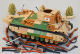 WW2 Japanese Type 89 I-Go medium tank [MOC construction brick toy]