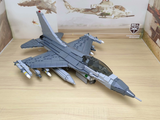 US F-16 Fighting Falcon Supersonic Multirole Fighter [MOC construction brick toy]