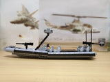 US Navy SEAL Special Ops 11M NSW RHIB Rigid Hull Inflatable Boat [MOC construction brick toy]
