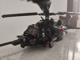 US Sikorsky MH-60L DAP Black Hawk Special Forces helicopter w/ UV stickers [MOC construction brick toy] (Copy)