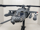 US MH-X Ghost Hawk Advanced Stealth Helicopter [MOC construction brick toy]