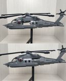 US MH-X Ghost Hawk Advanced Stealth Helicopter [MOC construction brick toy]