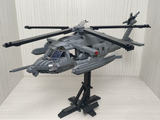 US MH-X Ghost Hawk Advanced Stealth Helicopter [MOC construction brick toy]