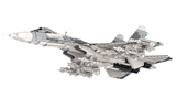 Russian Sukhoi Su-27 Flanker [MOC construction brick toy]