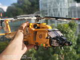 Sikorsky MH-60T Jayhawk US Coast Guard Search and Rescue Helicopter [MOC construction brick toy]