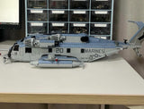 Sikorsky CH-53E Super Stallion US Marines Heavy Lift Helicopter - Blue [MOC construction brick toy]