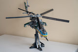 Mi-24V Hind E Ukrainian Helicopter Gunship [MOC construction brick toy]
