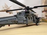 US Sikorsky HH-60G PAVE HAWK Combat Search and Rescue Helicopter w/ UV sticker [MOC construction brick toy]