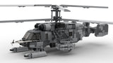 Russian Kamov Ka-29 Helix-B helicopter [MOC construction brick toy]