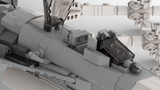 Russian Sukhoi Su-27 Flanker [MOC construction brick toy]
