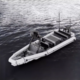 US Navy SEAL Special Ops 11M NSW RHIB Rigid Hull Inflatable Boat Ver.2 [MOC construction brick toy]