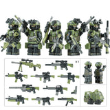 BRITISH SPECIAL AIR SERVICE (SAS) Soldier (Black) - [5] FIGURES