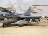 US F-16 Fighting Falcon Supersonic Multirole Fighter [MOC construction brick toy]