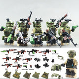 Israel Defense Forces (IDF) Special Force soldier - [5] FIGURES w/ weapons -