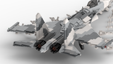 Russian Sukhoi Su-27 Flanker [MOC construction brick toy]