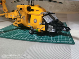 Sikorsky MH-60T Jayhawk US Coast Guard Search and Rescue Helicopter [MOC construction brick toy]