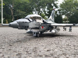F-16 Fighting Falcon Fighter - Ukrainian Ghost of Kyiv w/ Stand + UV stickers [MOC construction brick toy]