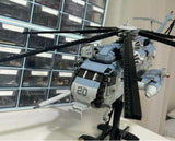 Sikorsky CH-53E Super Stallion US Marines Heavy Lift Helicopter - Blue [MOC construction brick toy]