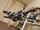F-15E Strike Eagle fighter [MOC construction brick toy]