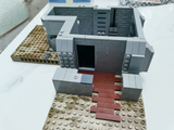 WW2 German Fighting Position Bunker battle scene [MOC construction brick toy]