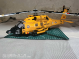 Sikorsky MH-60T Jayhawk US Coast Guard Search and Rescue Helicopter [MOC construction brick toy]