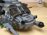 US Sikorsky HH-60G PAVE HAWK Combat Search and Rescue Helicopter w/ UV sticker [MOC construction brick toy]